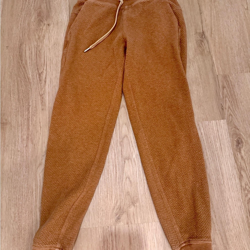 Lululemon Burnt Orange Cozy Jogger Pants Size 4